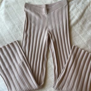 Cotton on ribbed flare pants